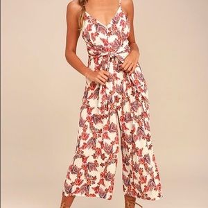 Free Peopl hot tropics jumpsuit